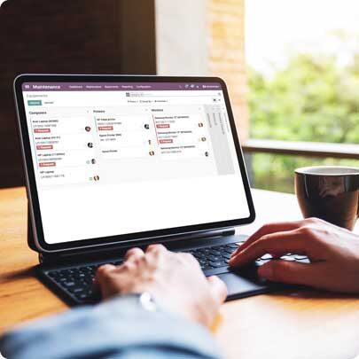 Odoo Web Maintenance ERP Module