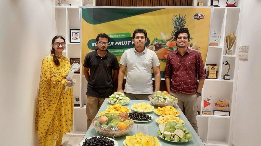 Human Resource (HR) Team of Riseup Labs at Summer Fruit Fest
