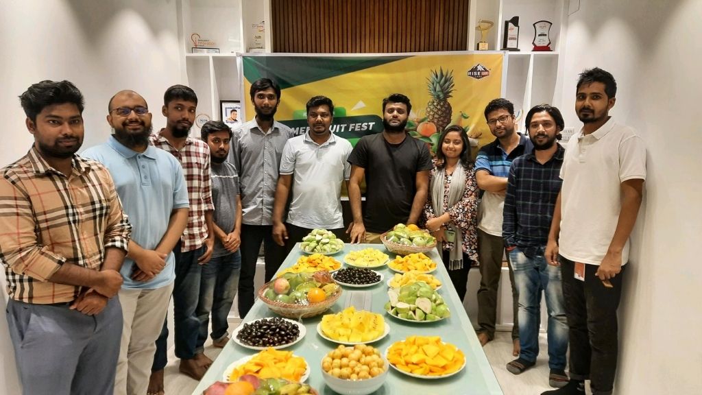 Production Team of Riseup Labs at Summer Fruit Fest