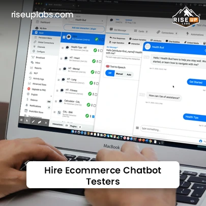 Hire Ecommerce Chatbot Testers