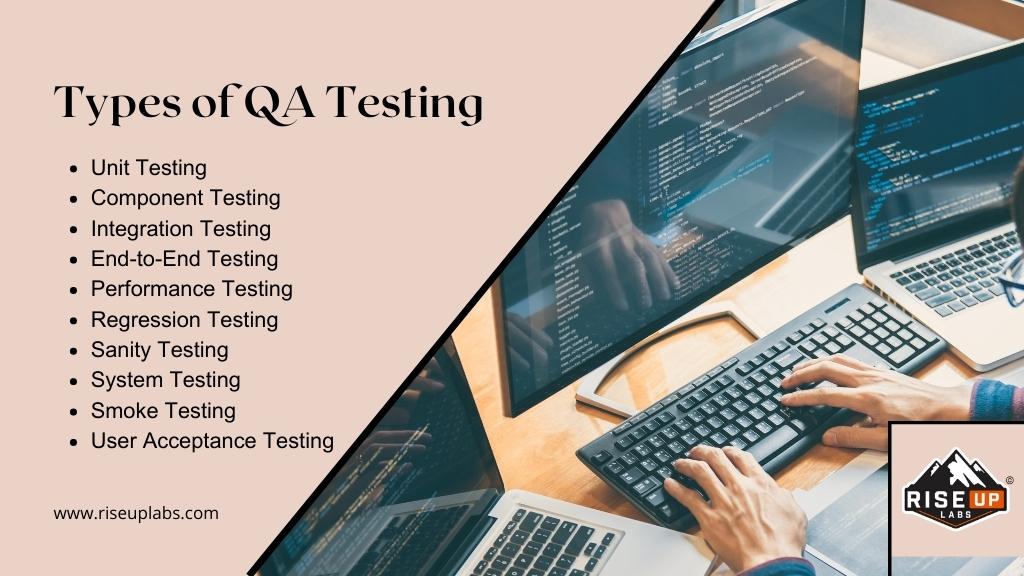 Types of QA Testing