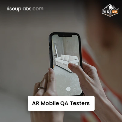 Augmented Reality Mobile QA Testers for Hire Thumbnail