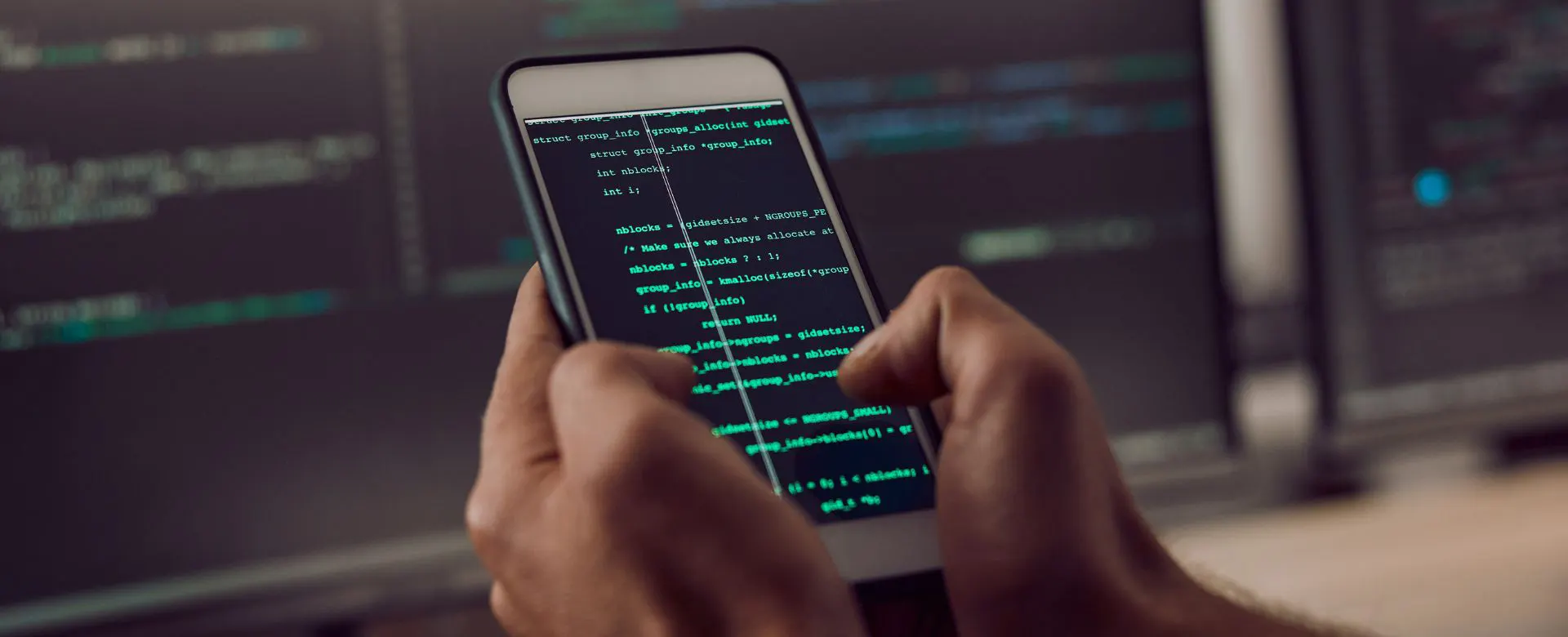 Background graphic for app QA testing needs