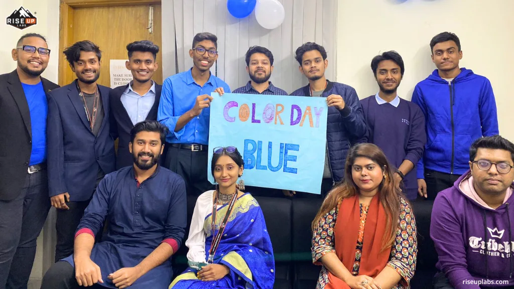 Celebrating The Color Day at Riseup Labs Contact Center