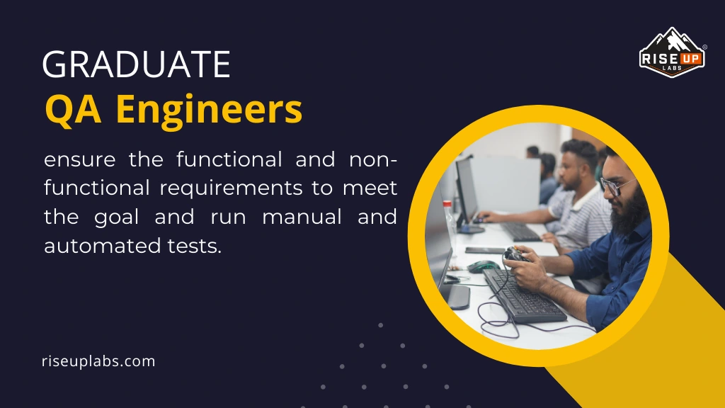 Explaining a Graduate Quality Assurance Engineer