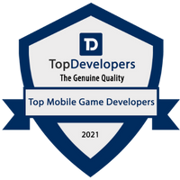 Top Mobile Game Developers 2021 Award Badge