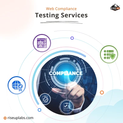 Web Compliance Testing Services by web QA testing company Riseup Labs