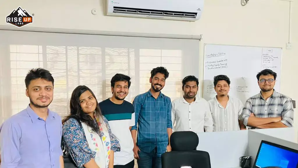 Image of AIUB CSE students visiting Riseup Labs offices