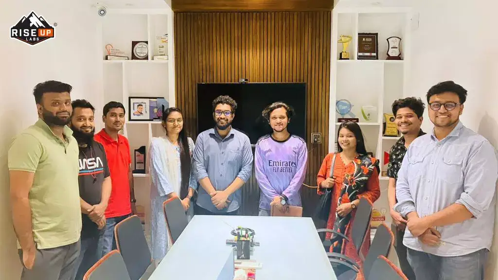 Image of AIUB students are visiting Riseup Labs offices in April 2023