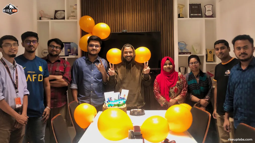 Cake and Smiles All Around