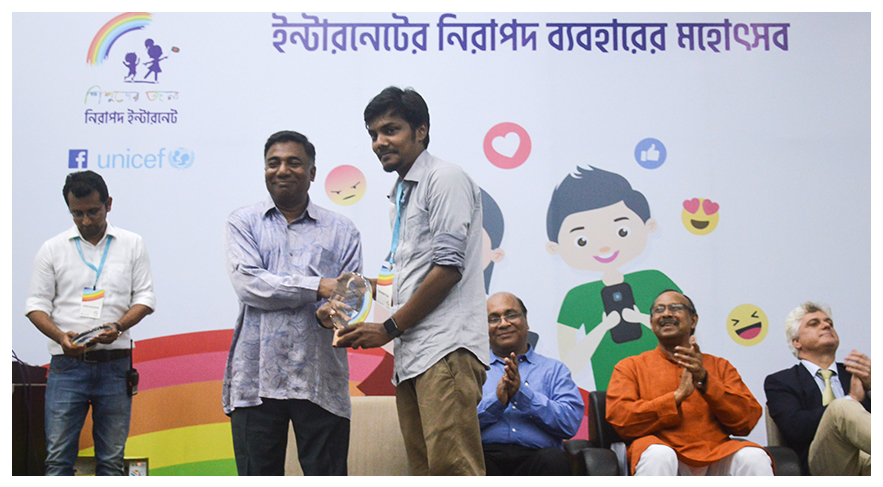 Riseup Labs got prize at Internet Safety Award Event