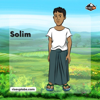 The lead character is Solim