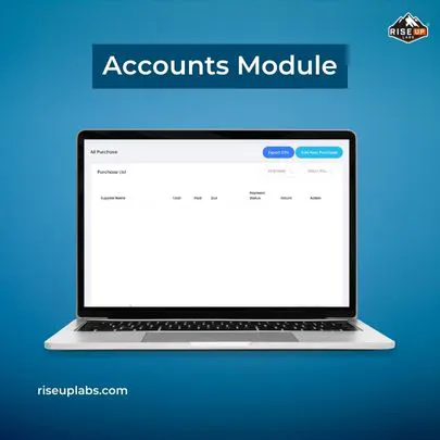 Accounts module of Red Grocer website backend