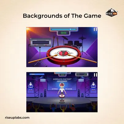 Background of World's Fastest Drummer game thumbnail