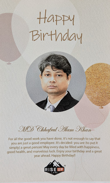 Birthday Celebration of Md Chhafrul Alam Khan