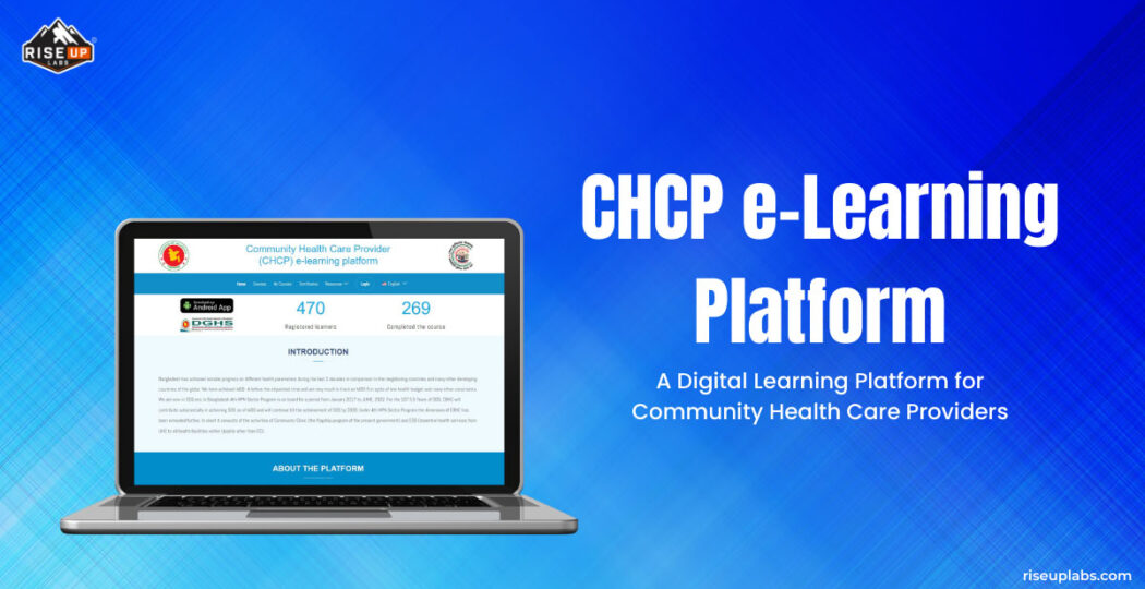 Feature of CHCP e-Learning Platform portfolio