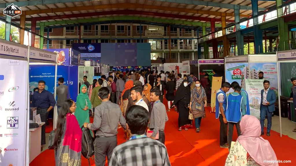 DIU Job Utsob Stalls