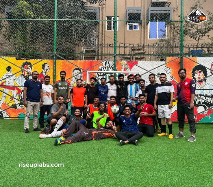 Friendly Football Match of Riseup Labs Family Members insight inner thumbnail image
