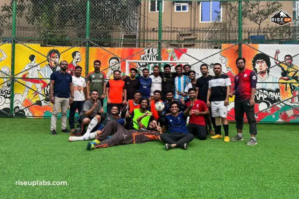 Friendly football match of Riseup Labs family members thumbnail