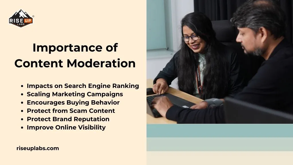 Importance of Content Moderation