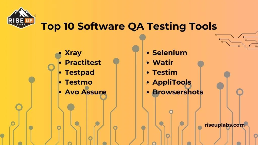 Top 10 Software QA Testing Tools