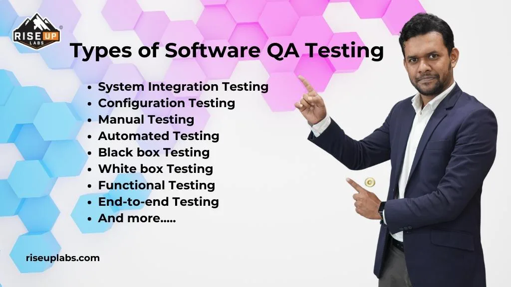 Types of Software QA Testing