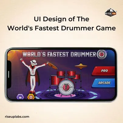 UI of World's Fastest Drummer game thumbnail