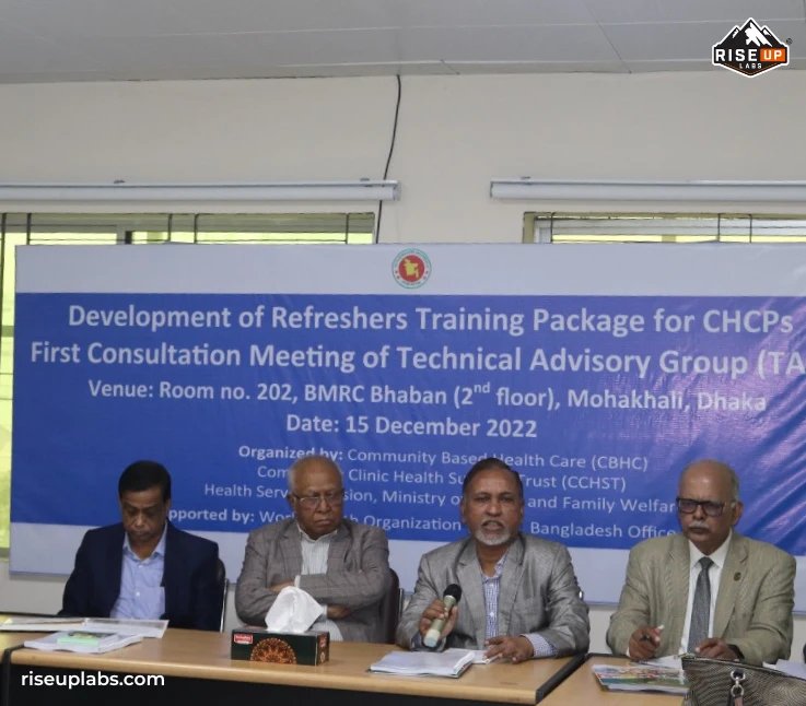 Inner thumbnail of TAG Meeting with WHO for CHCP e-learning platform