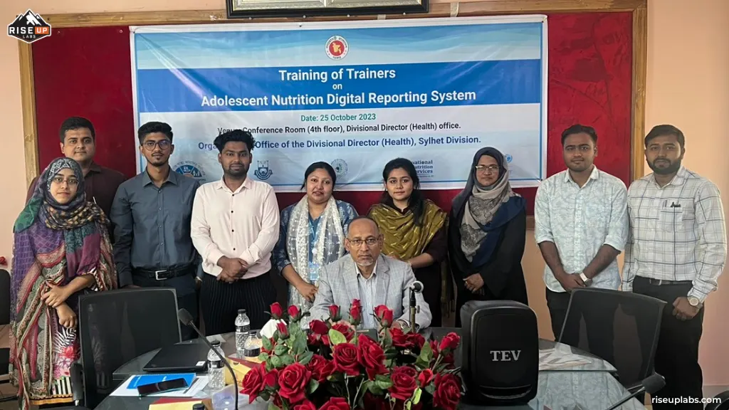 Adolescent Nutrition Central Reporting System Training in Sylhet Division