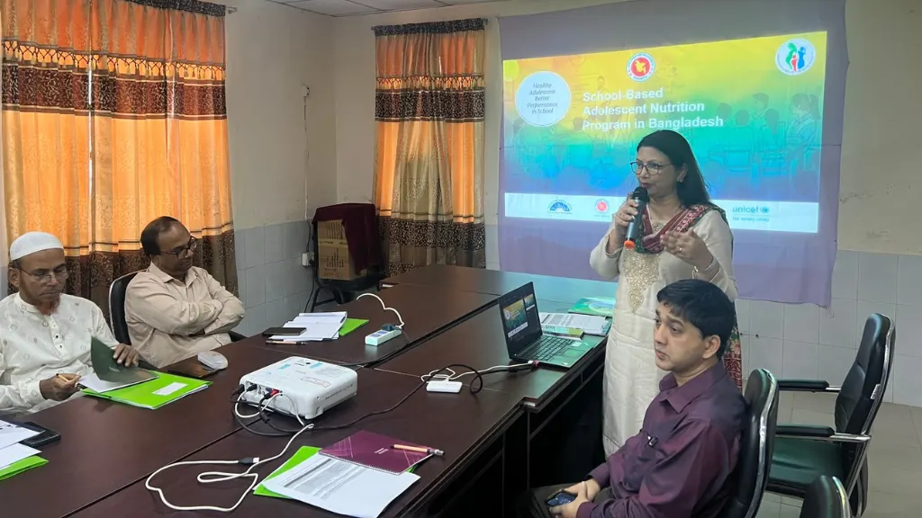 Briefing on Various Aspects of the Adolescent Nutrition Digital Reporting System