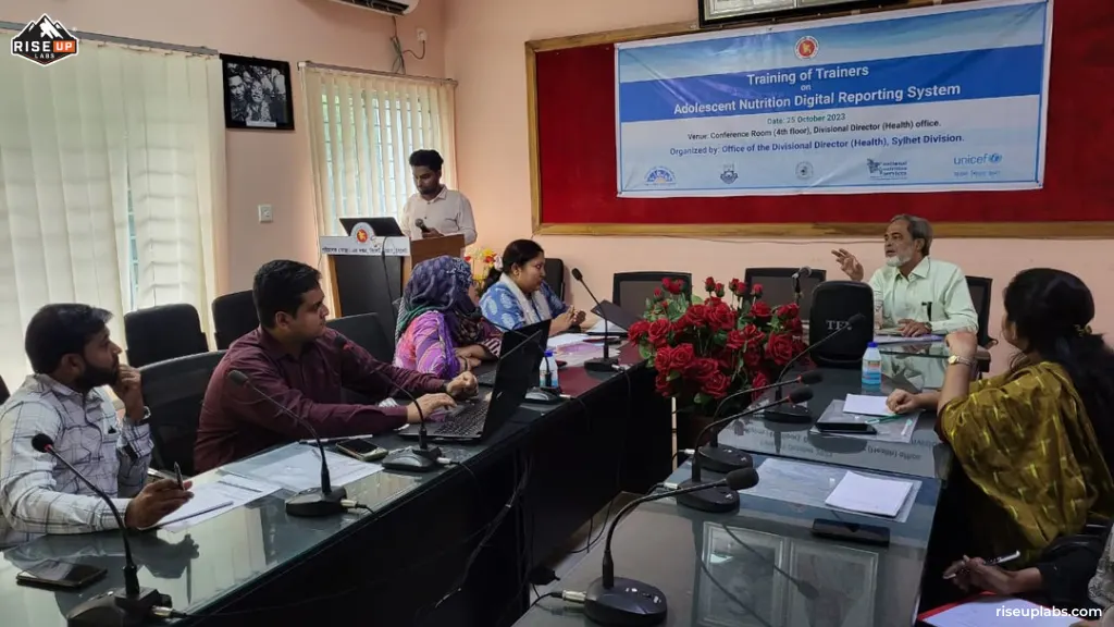 Riseup Labs Representative Briefing about the Adolescent Nutrition Digital Platform