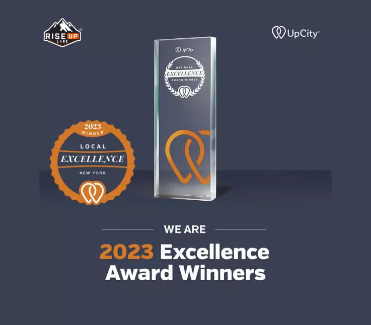 Inner thumbnail of Riseup Labs Won 2023 UpCity Local Excellence Award in New York Insight