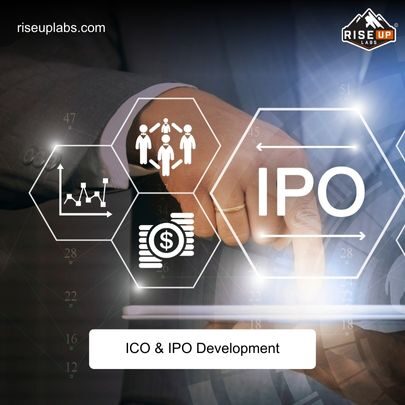 ICO & IPO Development Services at the top NFT development company Riseup Labs