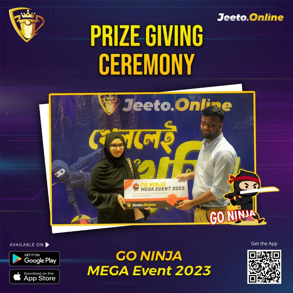Dhaka-Cox's Bazar Travel Package (Air) winner of the Go Ninja Mega Event