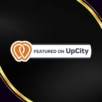 Top B2B Providers Featured on UpCity Badge