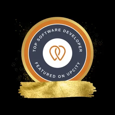 Top Software Developer Badge by UpCity to Riseup Labs