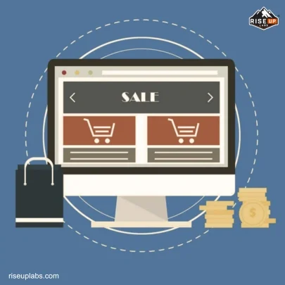 B2B eCommerce Web Design Services at Ecommerce website design company Riseup Labs
