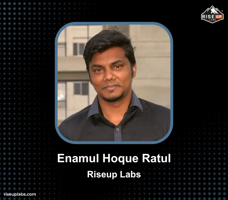 Inner thumbnail of Enamul Hoque Ratul – Life at Riseup Labs insight