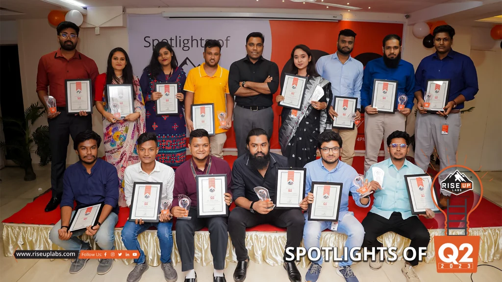 Award Winners at Spotlights of Riseup Labs Event