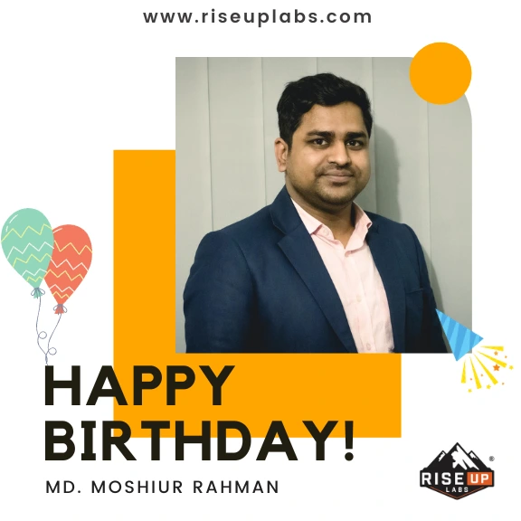 Birthday Celebration of Md. Moshiur Rahman