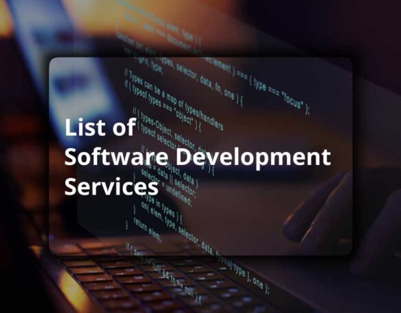 Software Development Services List