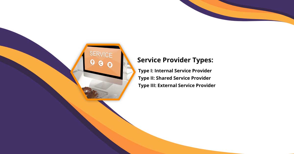 What are the three types of service providers