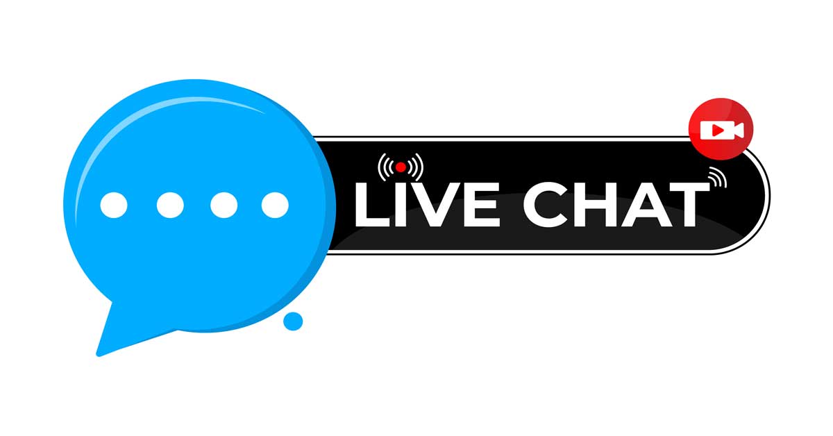 Live chat support