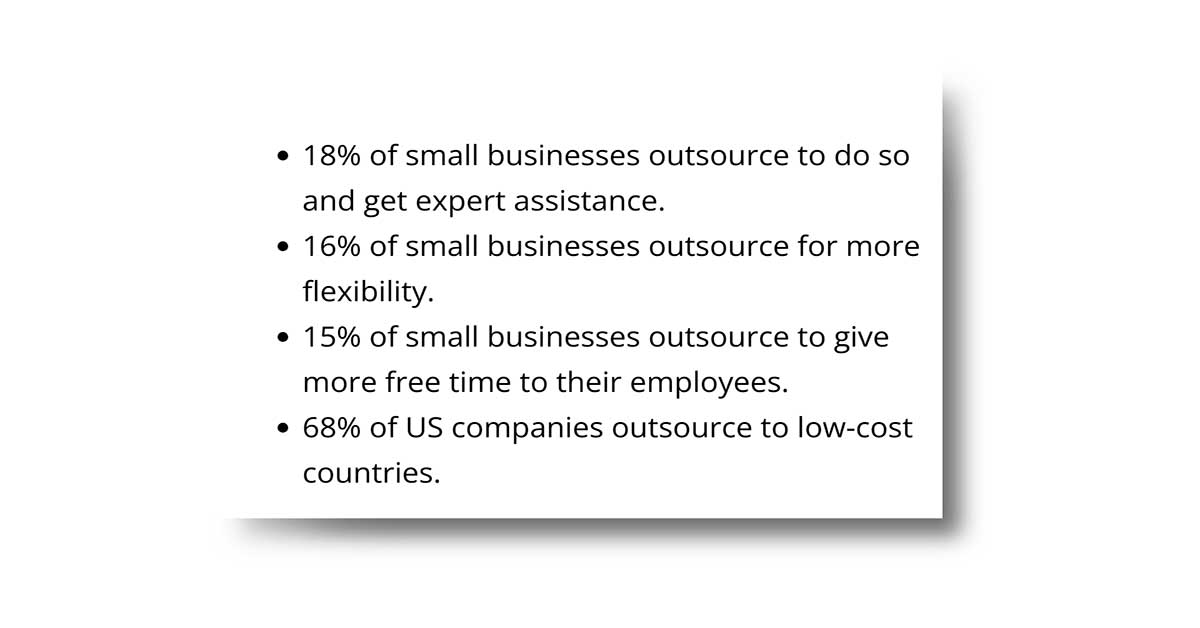 What Are Key Facts About Outsourcing