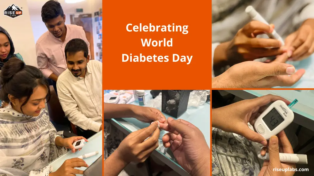 World Diabetes Day Campaign at Riseup Labs