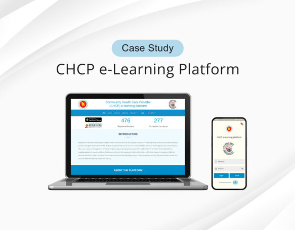 Feature image of CHCP e-Learning Platform – A Digital Solution for Public Health case study
