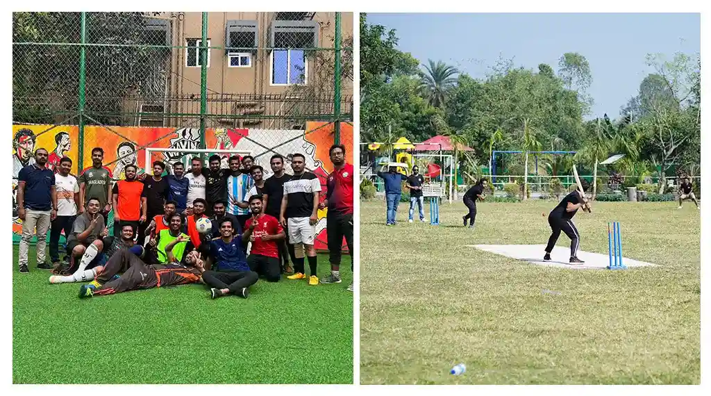 Sports Day Celebration at Riseup Labs for team building