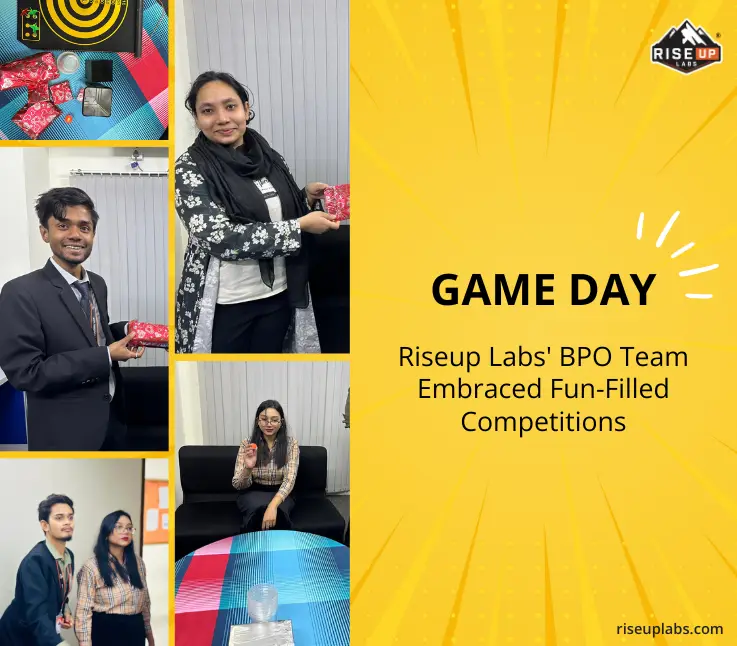 Inner thumbnail of Game Day of Riseup Labs’ BPO Team – a Break for Fun and Friendship insight