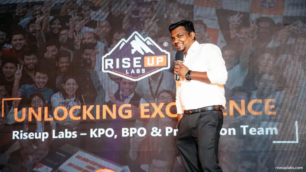 Image of Presentation on Challenges and Progress in Riseup Labs’ KPO, and BPO