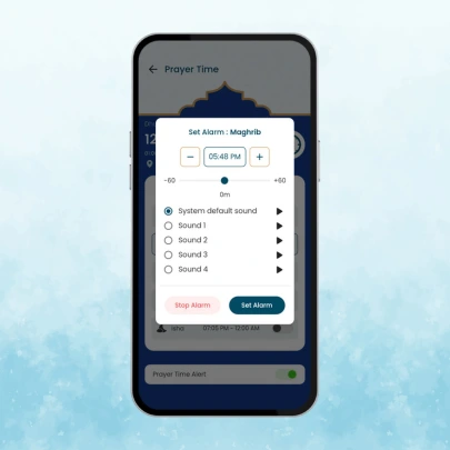 Easy Salah Steps: Prayer Guide Custom Reminders Feature